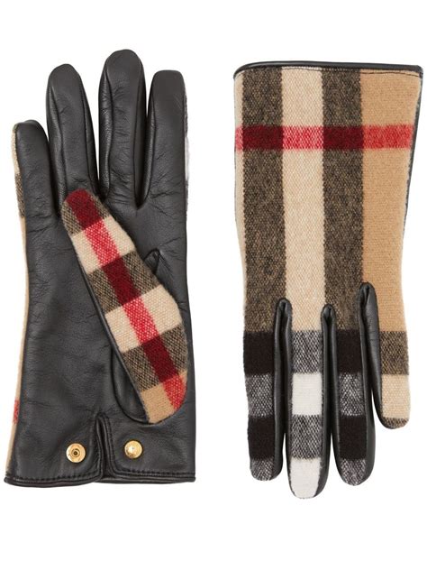 burberry handschuhe gelb|Burberry Handschuhe Mit Ritteremblem .